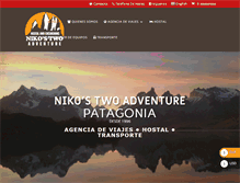 Tablet Screenshot of nikostwoadventure.com
